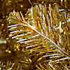 National Tree Company 10 ft. Pre-Lit Christmas True Gold Metallic Tree Image 2