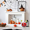 National Tree Company 11 in. Halloween Single Eye Metal Pumpkin Decoration Image 1