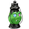 National Tree Company 12&quot; Green Ghoul Lantern with LED Lights Image 3