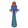 National Tree Company 12ft Inflatable Halloween Pumpkin Ghost, 4 White LED lights- UL Image 1
