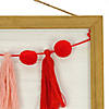 National Tree Company 13" Valentines "Follow Your Heart" Sign Hanging Wall Image 2