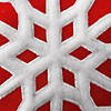 National Tree Company 14 in. General Store Collection Snowflake Pillow Image 4