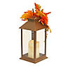 National Tree Company 14 in. Mum Flower and Berries Decorated Harvest Lantern Image 3