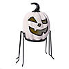 National Tree Company 15 in. Pre-Lit Ghost Pumpkin in Stand Image 3