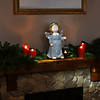 National Tree Company 16" Angel with Wings T-Light Holder Decor Piece Image 1