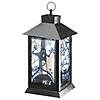 National Tree Company 16&quot; Halloween Lantern with LED Lights, Carved Images of Ghosts and Cobwebs Image 3