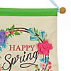 National Tree Company 18" "HAPPY SPRING" Banner Image 2
