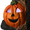 National Tree Company 18 in. Haunted Tree Trunk with LED Light Image 3