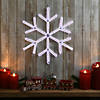 National Tree Company 18 in. Neon Style Lighted Snowflake Decoration Image 1