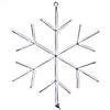 National Tree Company 18" Neon Style Lighted Snowflake Decoration Image 1