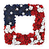 National tree company 18" patriotic square shape wreath Image 1