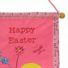 National Tree Company 18" Pink "HAPPY EASTER" Banner Image 2