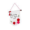 National Tree Company 18" "You Feel Like Home To Me" Valentines Banner with Flowers Image 4