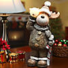 National Tree Company 19" LED Lit Moose Decoration Image 1