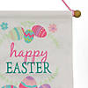 National Tree Company 19" White "HAPPY EASTER" Banner Image 2
