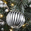 National Tree Company 2 ft. Frosted Silver Pine Tree with Battery Operated LED Lights Image 3