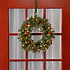 National Tree Company 20" Crestwood&#174; Spruce Wreath with Clear Lights Image 1
