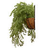 National Tree Company 20" Green Pine Wall Basket-233 Tips Image 2