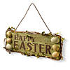 National Tree Company 21" "Happy Easter" Door Hanger Image 1