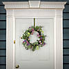 National tree company 22" flowering pink eggs easter wreath Image 1