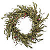 National Tree Company 22 in. Autumn Grass Wreath Image 1