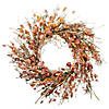 National Tree Company 22 in. Autumn Wild Flowers Wreath Image 1