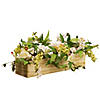 National Tree Company 22"X9" Spring Collection Candle Holder Image 1