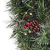 National Tree Company 24" Glistening Pine Wreath with LED Lights Image 2