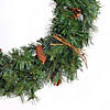National Tree Company 24" Glistening Pine Wreath with LED Lights Image 3