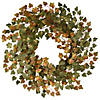 National Tree Company 24 in. Harvest Green Ivy Wreath Image 1