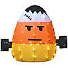 National Tree Company 24 in. Pre-Lit Candy Corn Frankenstein Image 1