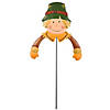 National Tree Company 24 in. Scarecrow Boy Garden Stake Image 1