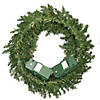 National Tree Company 24" Kingswood&#174; Fir Wreath with Battery Operated Dual Color&#174; Infinity Lights&#174; Image 4