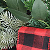 National Tree Company 24" Mixed Pine and Bow Christmas Corner Swags Image 2