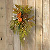 National Tree Company 26 in. Harvest Wall Flower Swag Image 1