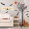 National Tree Company 27 in. Animated Halloween Hanging Skull, Sound Activated Image 1