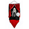 National Tree Company 28 in. Animated Halloween Fortune Teller, Sound Activated Image 1