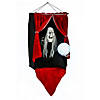 National Tree Company 28 in. Animated Halloween Fortune Teller, Sound Activated Image 1