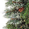 National Tree Company 30" Glistening Pine Wreath with LED Lights Image 2