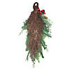 National Tree Company 30" Mixed Pine Christmas Teardrop with Bow Image 3