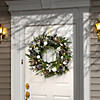 National Tree Company 30" Pre-Lit Alpine Collection Decorated Wreath Image 1