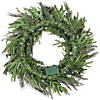 National Tree Company 30" Pre-Lit Alpine Collection Decorated Wreath Image 3