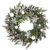 National Tree Company 30" Pre-Lit Alpine Collection Decorated Wreath Image 4