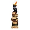 National Tree Company 32 in. Halloween Owl on Stacked Books Image 1