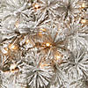 National Tree Company 32 in. Snowy Bristle Pine Snowflake with Battery Operated Warm White LED Lights Image 2