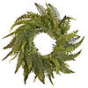 National Tree Company 35" Fern Wreath -80 Tips Image 1