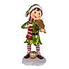 National Tree Company 36" Fiddle Playing Pixie Elf with Multicolor Lights Image 1