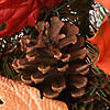 National Tree Company 36 in. Maple Wreath with Clear Lights Image 1