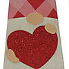 National Tree Company 36" Valentines Gnome Porch Decor with Backstand Image 2