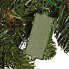 National Tree Company 36" Wintry Pine Mailbox Swag with Battery Operated Warm White LED Lights Image 3